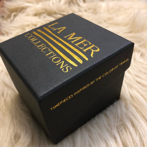 La Mer collection blue and gold wrap watch - Picture 6 of 8